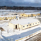 Здания рабочего посёлка, г. Новосибирск